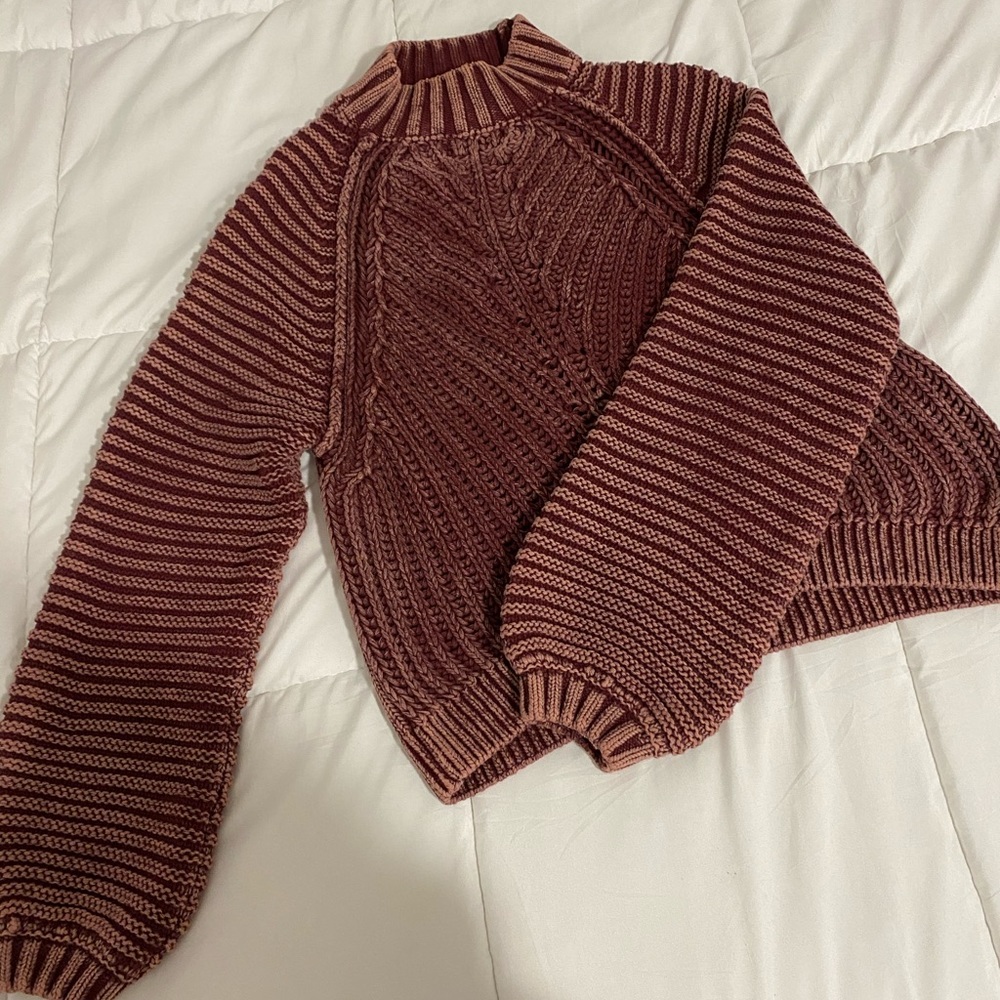 Free People chunky sweater
